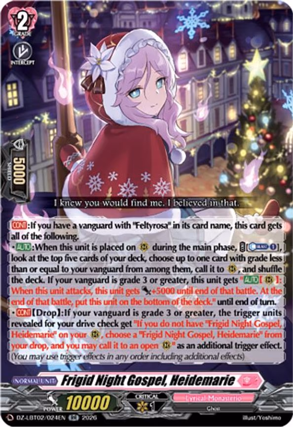 Frigid Night Gospel, Heidemarie - RR (DZ-LBT02/024EN)