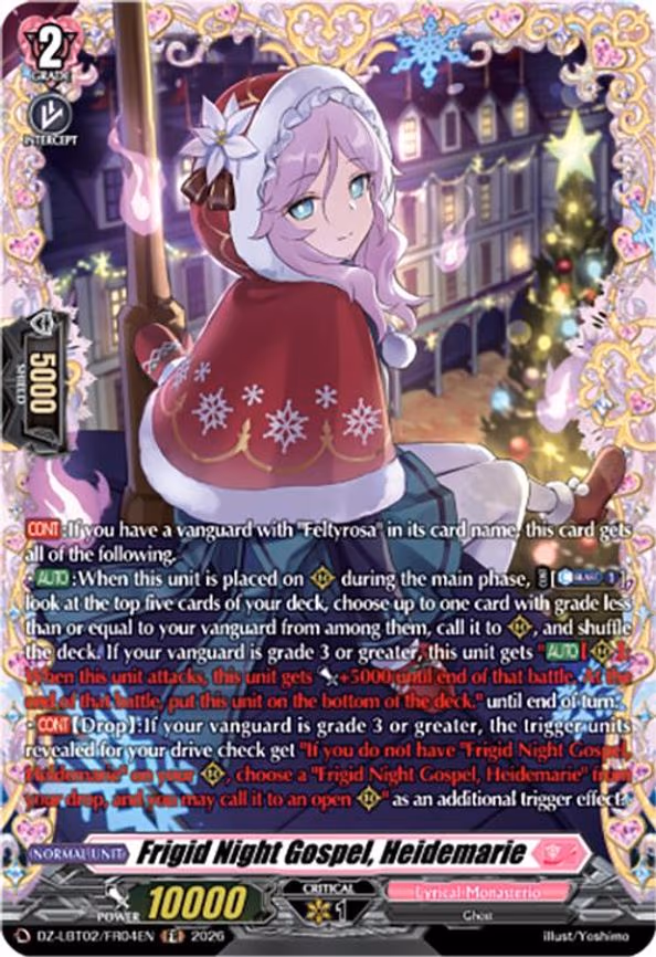 Frigid Night Gospel, Heidemarie - Frame Rare (DZ-LBT02/FR04EN)
