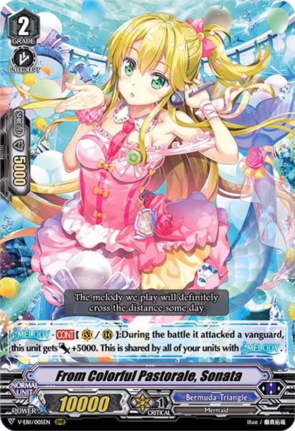 From Colorful Pastorale, Sonata - RRR (V-EB11/005EN)