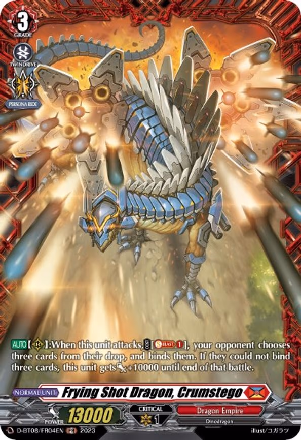 Frying Shot Dragon, Crumstego