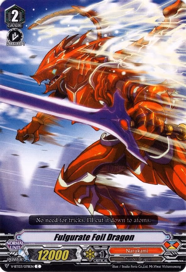 Fulgurate Foil Dragon - C (V-BT03/078EN)
