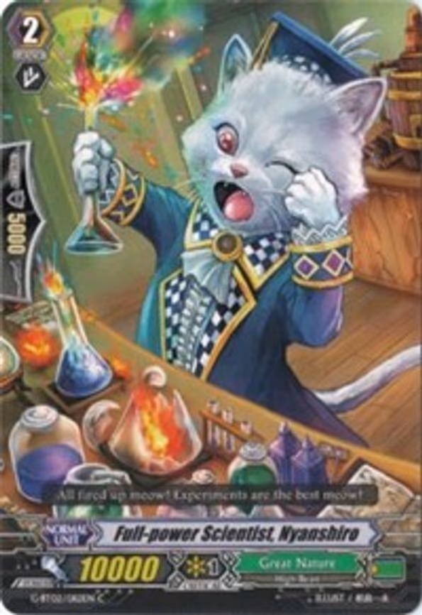 Full-power Scientist, Nyanshiro - C (G-BT02/082EN)