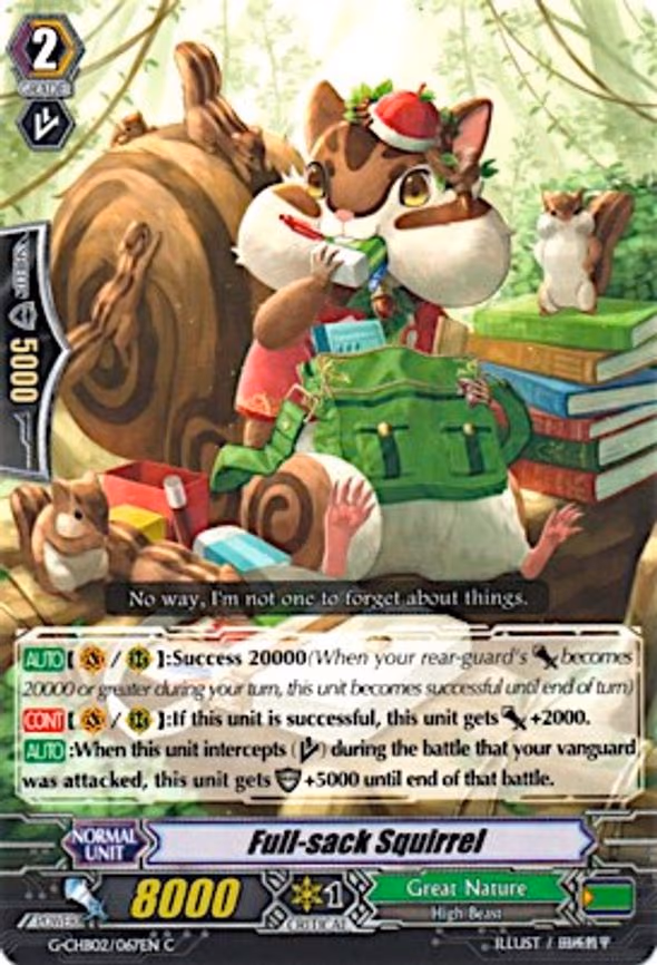 Full-sack Squirrel - C (G-CHB02/067EN)