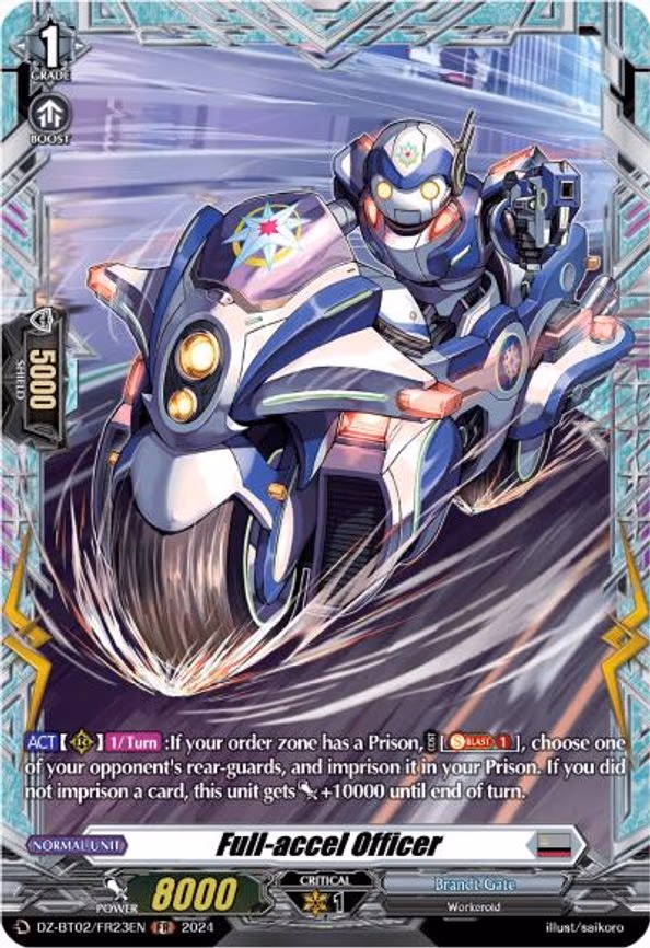 Full-accel Officer - FR (DZ-BT02/FR23EN)