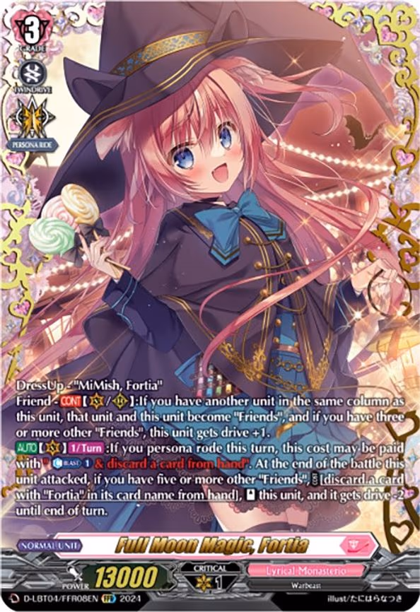 Full Moon Magic, Fortia - FFR (D-LBT04/FFR08EN)