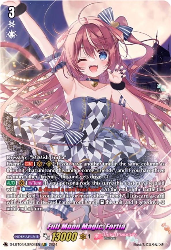 Full Moon Magic, Fortia - LSR (D-LBT04/LSR04EN)