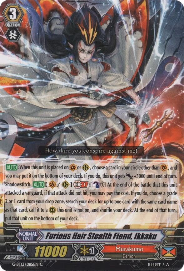Furious Hair Stealth Fiend, Ikkaku - C (G-BT13/085EN)