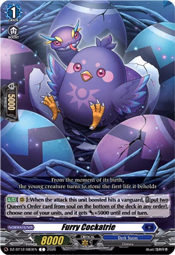 Furry Cockatrie - C (DZ-BT12/083EN)