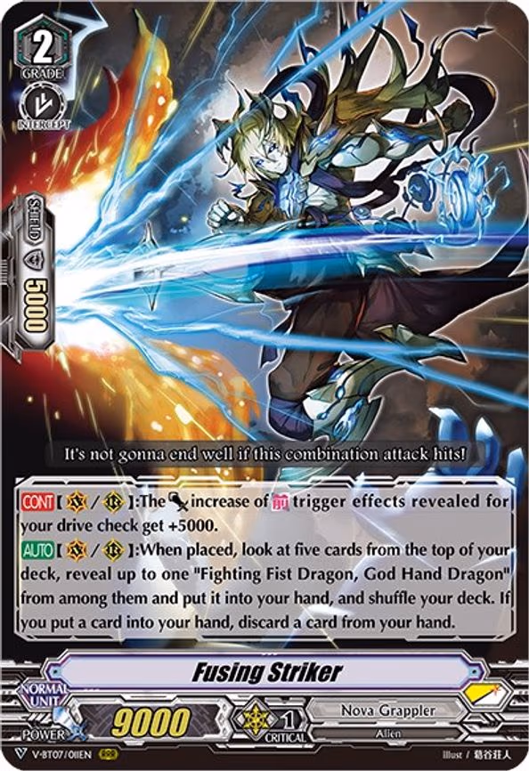 Fusing Striker - RRR (V-BT07/011EN)