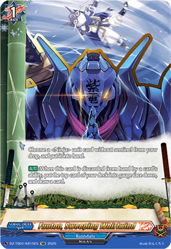 Fuuton, Sweeping Whirlwind - KR (DZ-TB01/KR15EN)