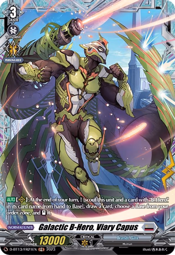 Galactic B-Hero, Viary Capus - FR (D-BT13/FR21EN)