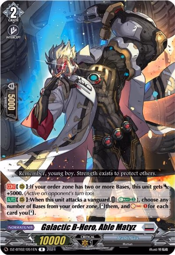 Galactic B-Hero, Able Matyz - R (DZ-BT02/051EN)