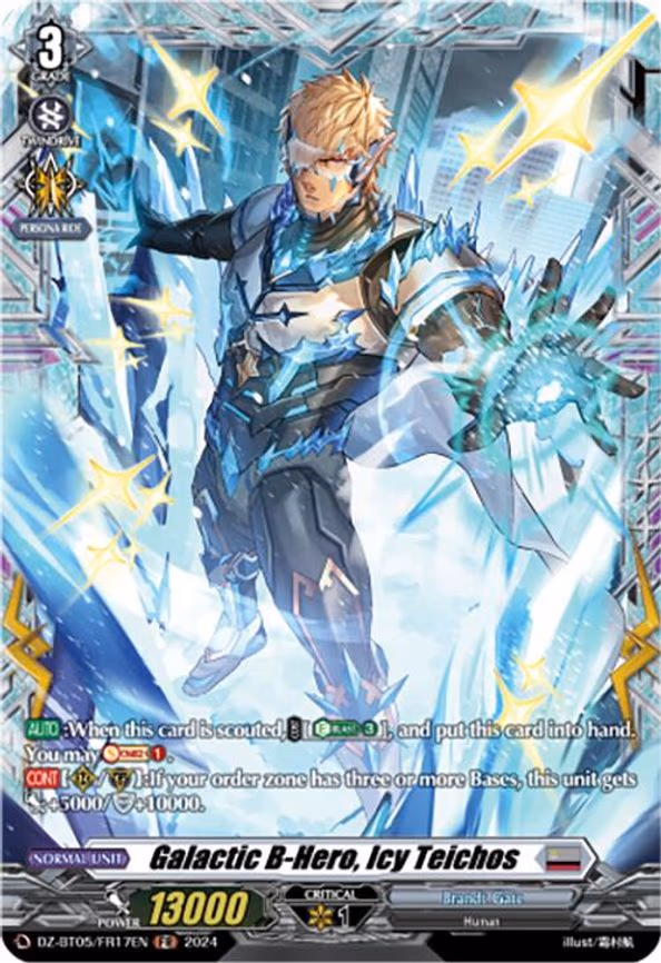 Galactic B-Hero, Icy Teichos - FR (DZ-BT05/FR17EN)