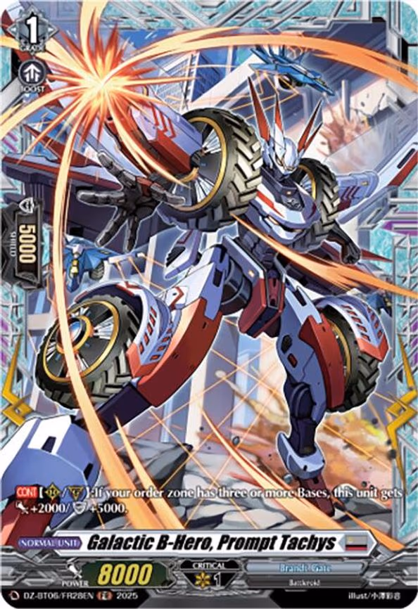 Galactic B-Hero, Prompt Tachys - FR (DZ-BT06/FR28EN)
