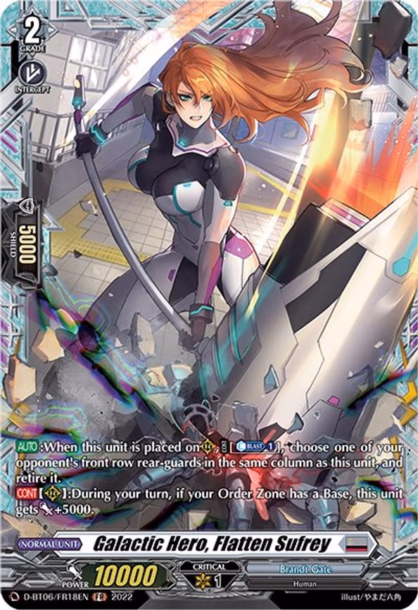 Galactic Hero, Flatten Sufrey - FR (D-BT06/FR18EN)