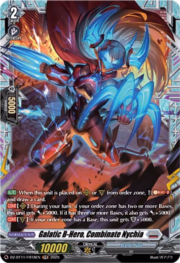 Galatic B-Hero, Combinate Nychia - FR (DZ-BT11/FR18EN)