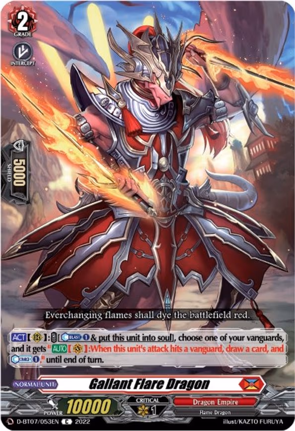 Gallant Flare Dragon - C (D-BT07/053EN)