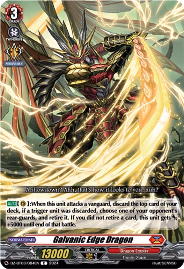 Galvanic Edge Dragon - C (DZ-BT03/084EN)