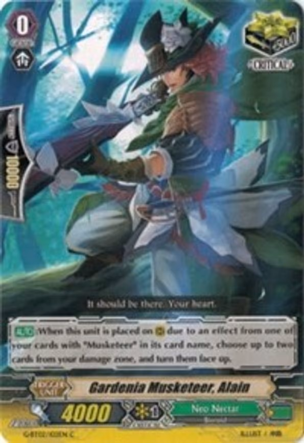 Gardenia Musketeer, Alain - C (G-BT02/102EN)