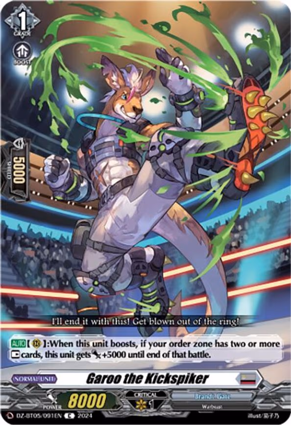 Garoo the Kickspiker - C (DZ-BT05/091EN)