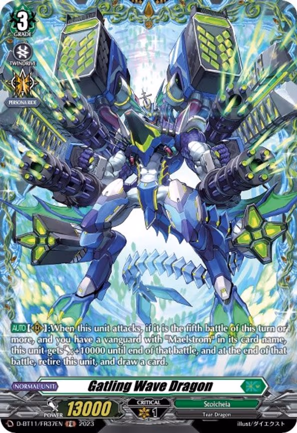 Gatling Wave Dragon - FR (D-BT11/FR37EN)