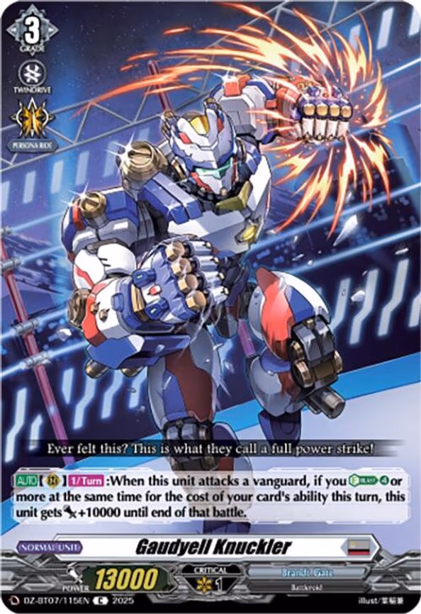 Gaudyell Knuckler - C (DZ-BT07/115EN)