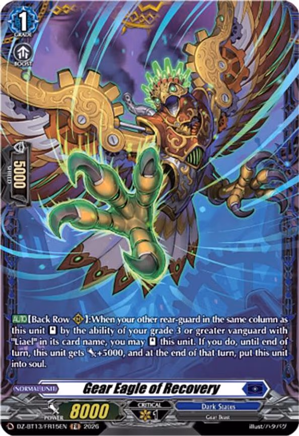 Gear Eagle of Recovery - Frame Rare (DZ-BT13/FR15EN)