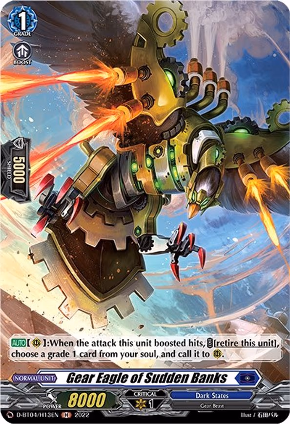 Gear Eagle of Sudden Banks (Holo) - H (D-BT04/H13EN)