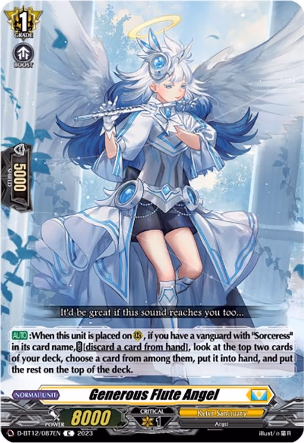 Generous Flute Angel - C (D-BT12/087EN)
