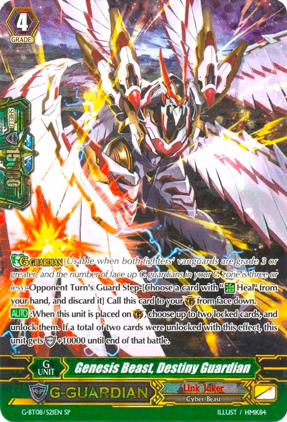Genesis Beast, Destiny Guardian - SP (G-BT08/S21EN)