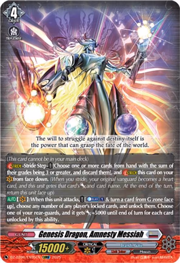 Genesis Dragon, Amnesty Messiah