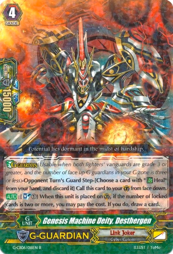 Genesis Machine Deity, Desthergen