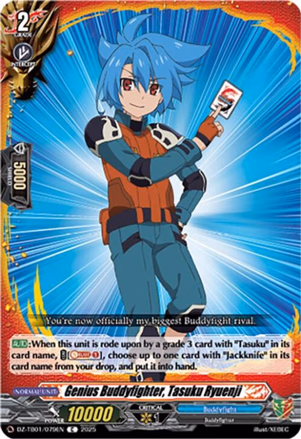 Genius Buddyfighter, Tasuku Ryuenji - C (DZ-TB01/079EN)