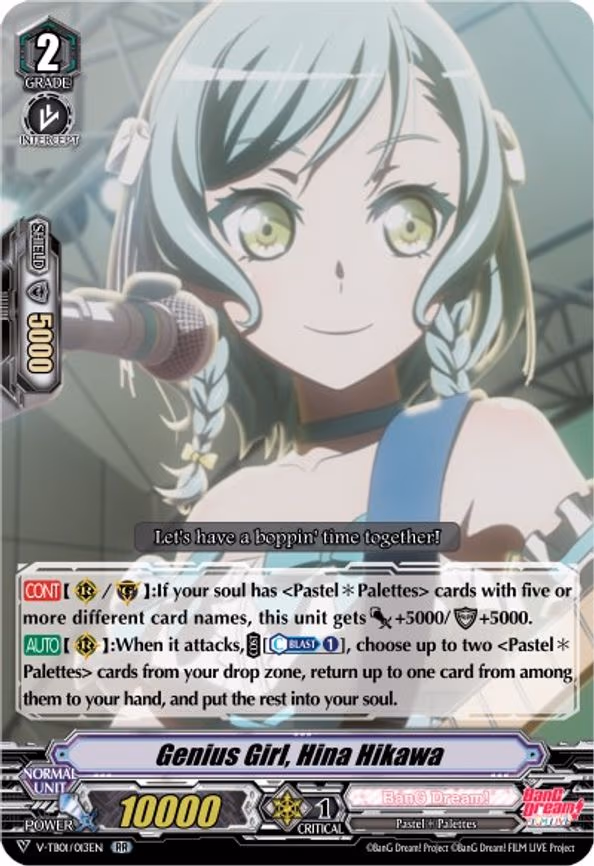 Genius Girl, Hina Hikawa - RR (V-TB01/013EN)