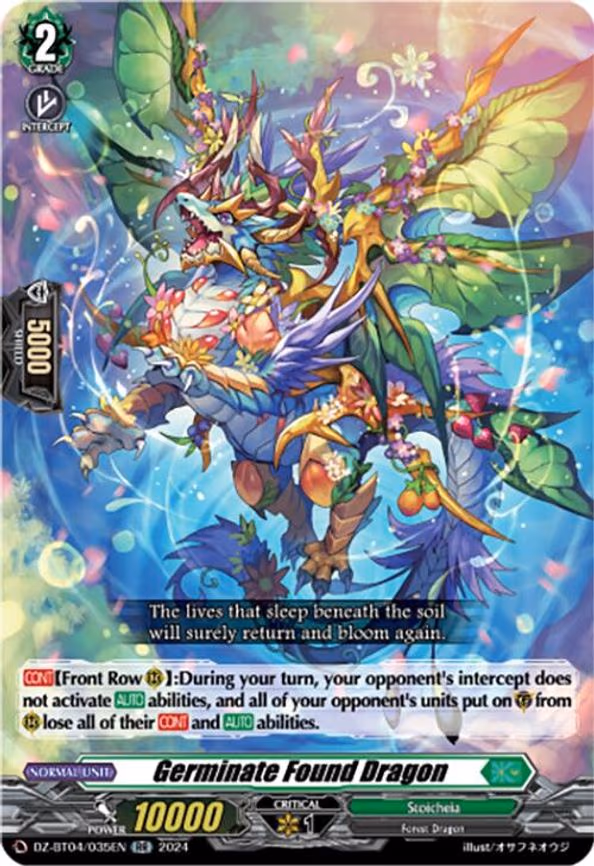 Germinate Found Dragon - RR (DZ-BT04/035EN)