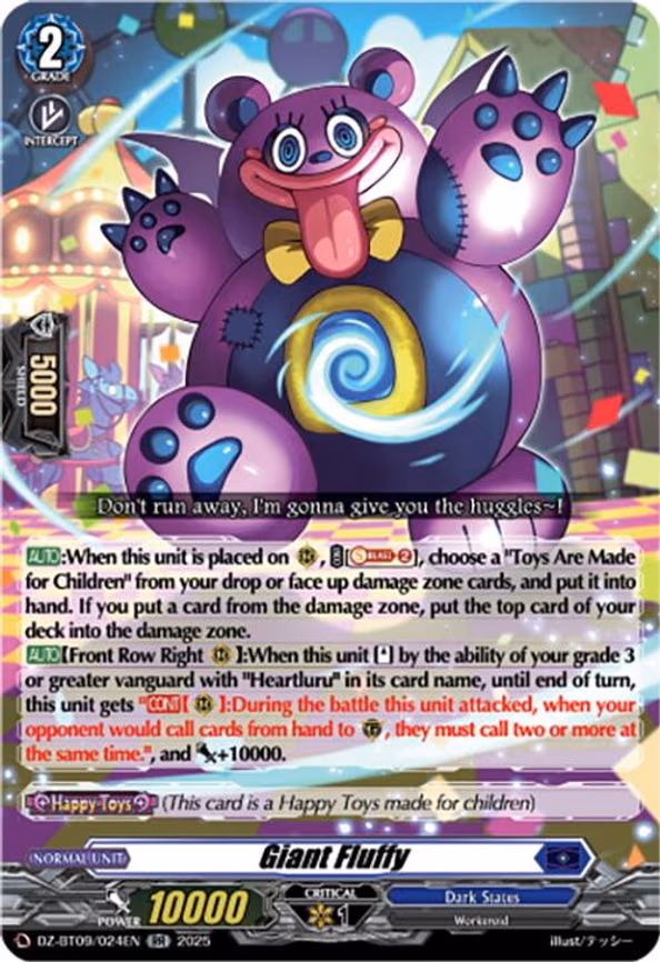 Giant Fluffy - RR (DZ-BT09/024EN)