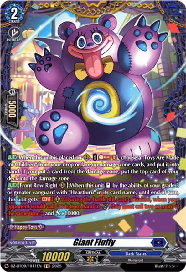 Giant Fluffy - Frame Rare (DZ-BT09/FR11EN)