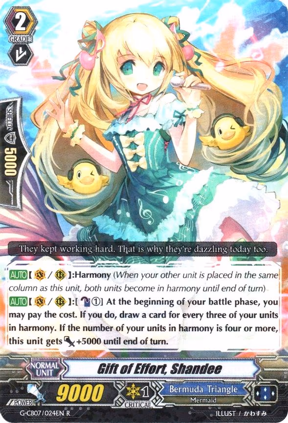 Gift of Effort, Shandee - R (G-CB07/024EN)