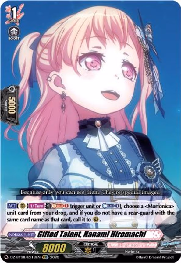 Gifted Talent, Nanami Hiromachi - EXC (DZ-BT08/EX13EN)