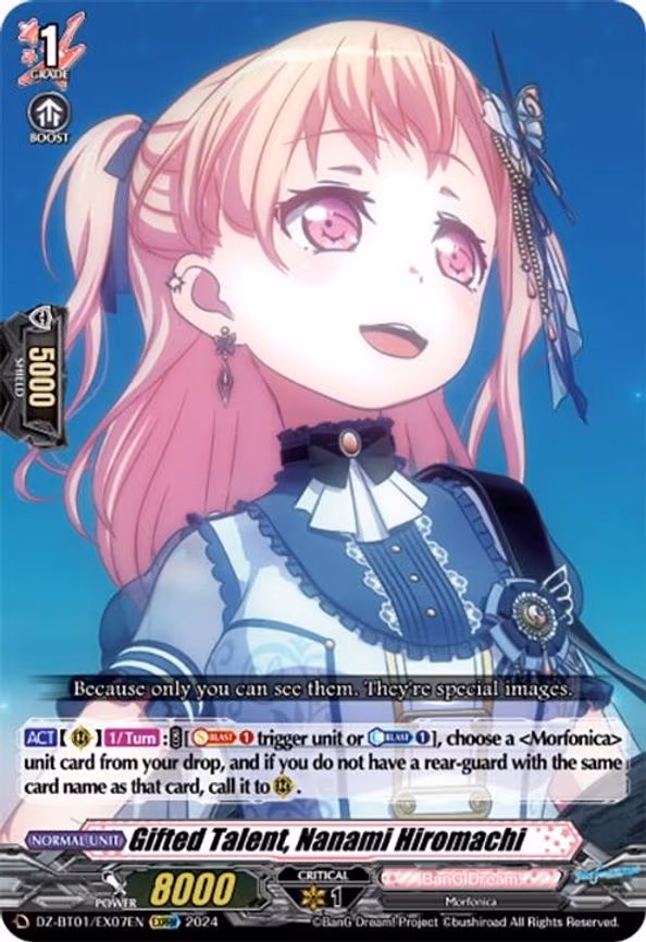 Gifted Talent, Nanami Hiromachi - EXRRR (DZ-BT01/EX07EN)
