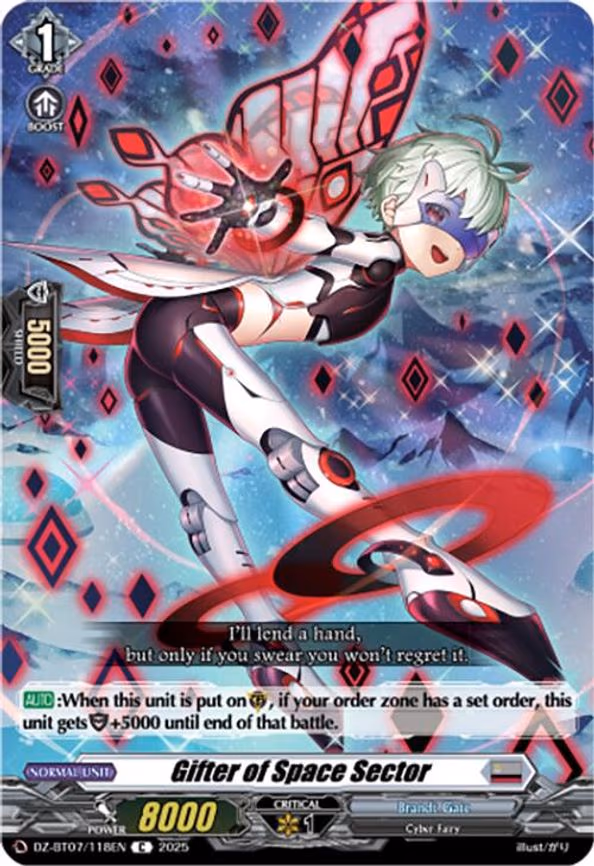 Gifter of Space Sector - C (DZ-BT07/118EN)