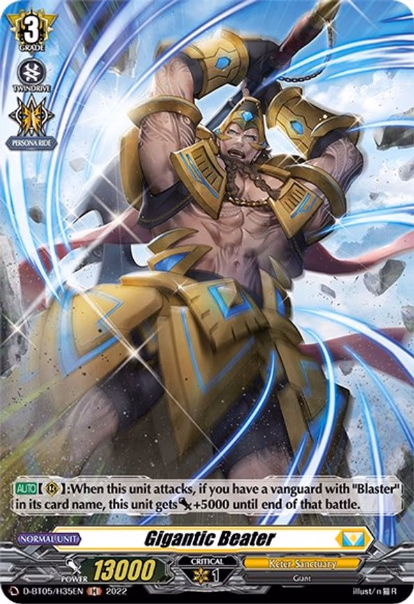 Gigantic Beater (Holo) - H (D-BT05/H35EN)