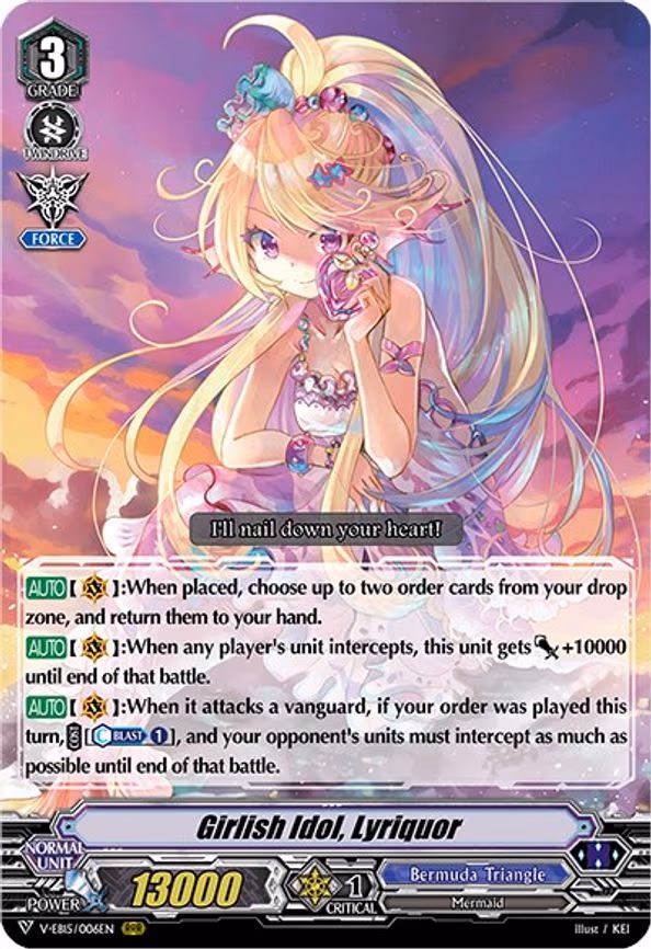 Girlish Idol, Lyriquor - RRR (V-EB15/006EN)
