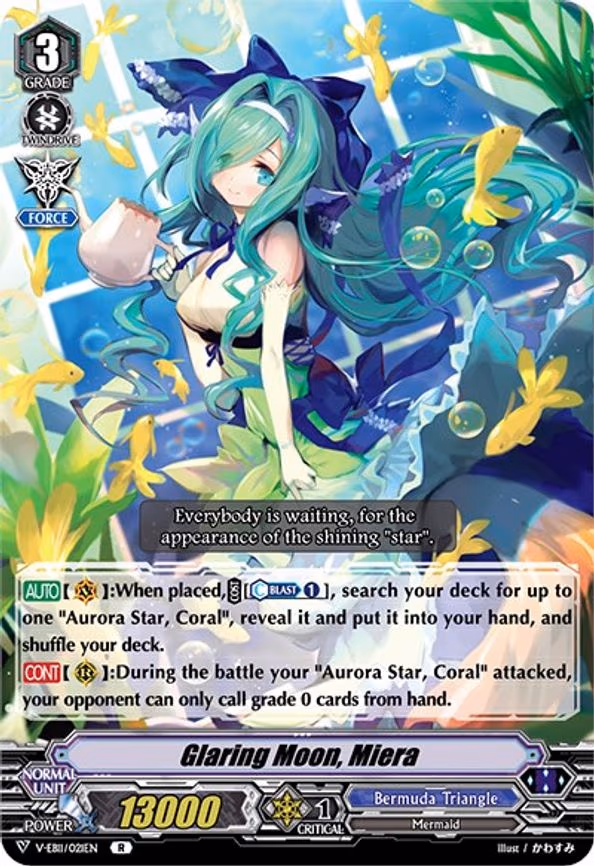Glaring Moon, Miera - R (V-EB11/021EN)