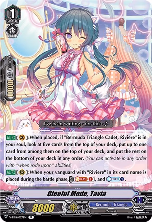 Gleeful Mode, Tavia - R (V-EB15/027EN)