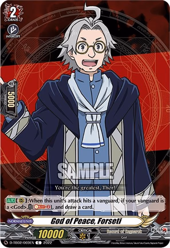 God of Peace, Forseti - C (D-TB02/069EN)