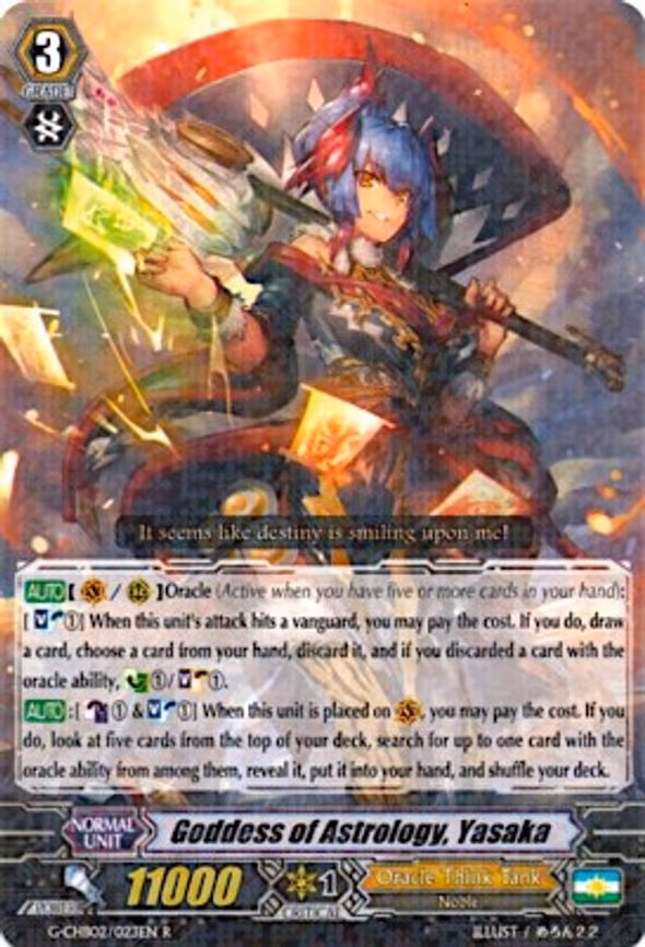 Goddess of Astrology, Yasaka - R (G-CHB02/023EN)