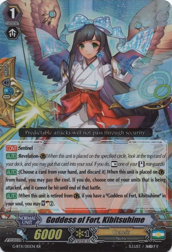 Goddess of Fort, Kibitsuhime - RR (G-BT11/015EN)