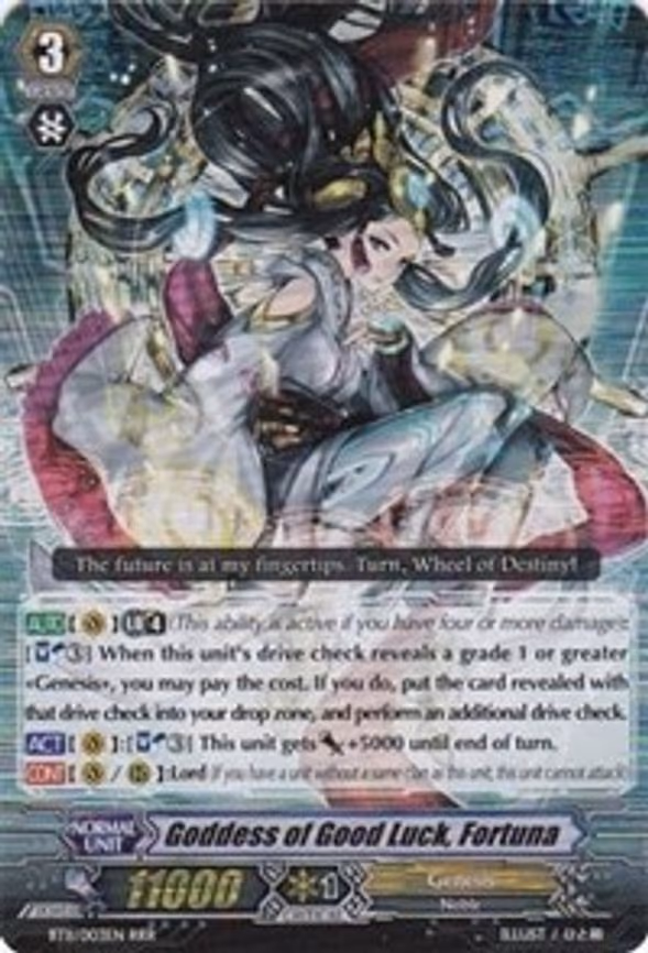 Goddess of Good Luck, Fortuna - RRR (BT11/003EN)