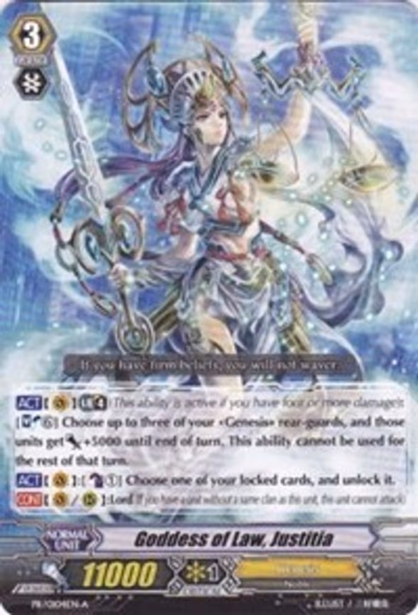 Goddess of Law, Justitia - PR (PR/0104EN A)